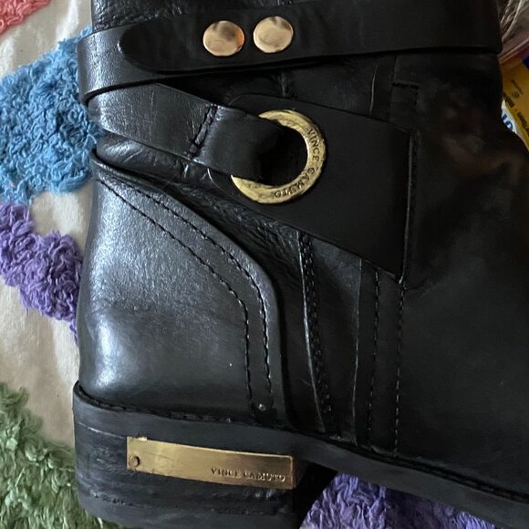 GUC Vince camuto "Prini" Leather Riding Boots~8 1/2M - Picture 5 of 6